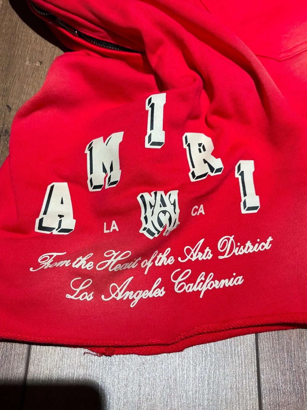 Amiri Mens Red Spotted Shorts White Logo Drawstring Shorts Brand New